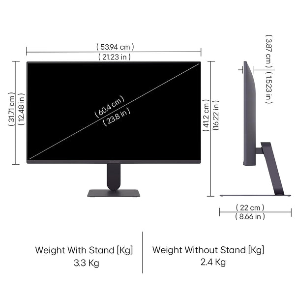 LG 24G411A 60.4 cm(24 Inch) Ultragear FHD(1920 x 1080) IPS Gaming Monitor